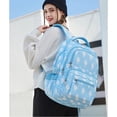 thumbnail image 4 of Win s Way 3 Pcs Backpack Set for G-i-r-l-s, Floral Printed Schoolbag with Lunch Box and Pencil Case, Lightweight Water-Resistant Bookbag for S-t-u-d-e-n-t-s, 4 of 4