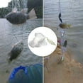 thumbnail image 3 of Soumake Fishing Net Large Capacity Load Bearing Small Size Cage Bomb Hook Fishing Net for Pond, 3 of 8