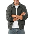 thumbnail image 2 of Lyrehush Men's Casual Fall Jackets Windproof Lightweight Big and Tall Windbreaker Collared Golf Jacket, 2 of 7