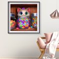thumbnail image 1 of Cuadros Decorativos Diamante pintura 5D taladro redondo completo mosaico DIY Candy Cat Kit decoraciones de pared Ndcxsfigh Nuevos Originales, 1 of 8
