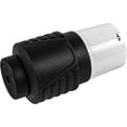 thumbnail image 3 of HQRP US Cord Connector NEMA L14-30C Locking Female Plug Compatible with Generator, 30 Amp, 125/250 Volt, 3 Pole, 4 Wire Grounding, Industrial Grade Heavy Duty, 3 of 6