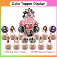 thumbnail image 4 of Ariana Grande Aesthetic Party Supplies Decor Cups Fans Decorations Honeycomb Centerpieces Cake Toppers, 4 of 6