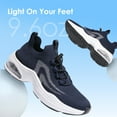 thumbnail image 3 of DREAM PAIRS Women’s Walking Sneakers Slip-On Air Cushion Slip-Resistant Casual Gym Workout Shoes for Nurses & Restaurant Work, 3 of 5