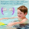 thumbnail image 4 of Tapones de natación QQJOYCCI de silicona impermeables para niños de 4 a 12 años, 4 of 7