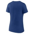 thumbnail image 3 of Women's Blue Toronto Maple Leafs Team Logo V-Neck T-Shirt, 3 of 3