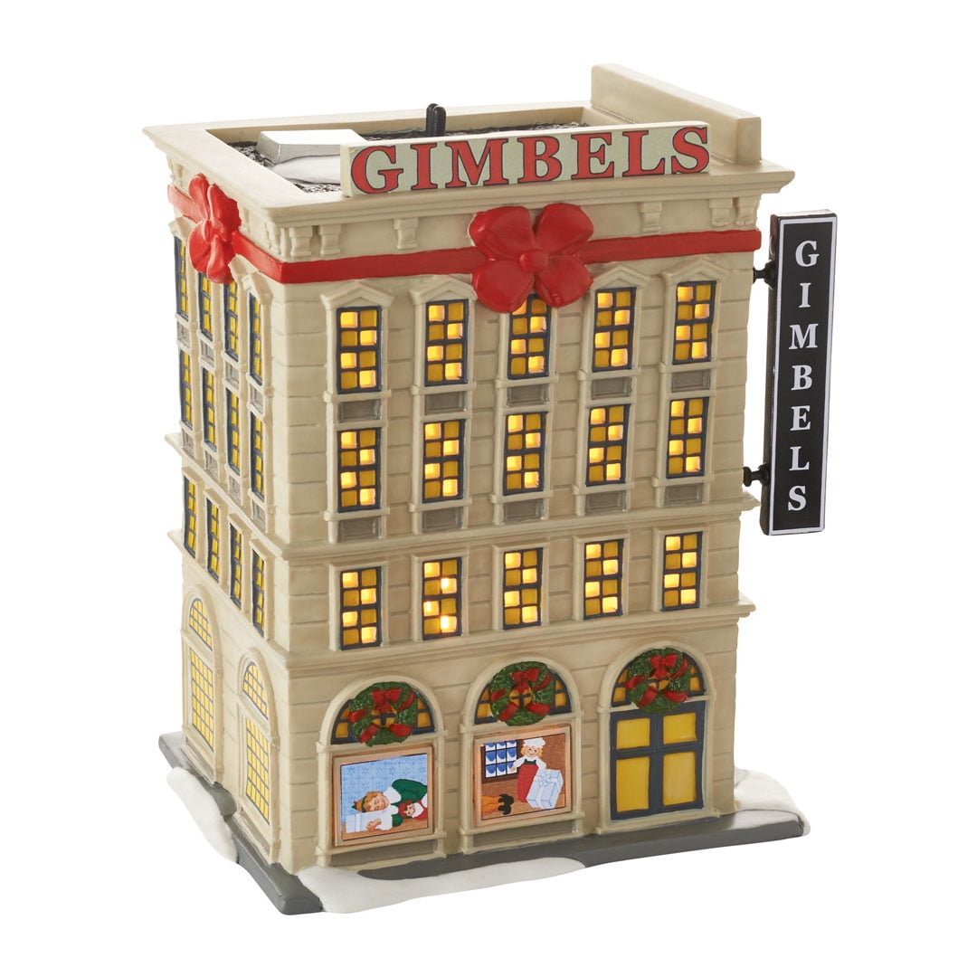 Department 56 Elf the Movie Village Gimbels Department Store Building