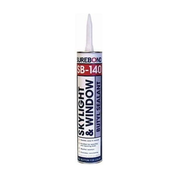 Surebond Hybrid Sealant, 10 oz, Cartridge, White, Hybrid Base, SB-140 SB-140 T