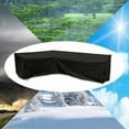 thumbnail image 5 of Left L-shaped lounge sofa cover with cords underneath, 200 x 270 cm, 5 of 5
