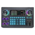 thumbnail image 1 of Loomza Portable Digital Sound Card USB BT Multi-Function Mixer Built-in 48V Phantom Power, 1 of 7