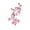 Pink, variant on Artificial Cherry Blossom Stems - 10.35" Red Faux Pointed Plum Blossom Flowers for Vase Arrangements, Indoor, Wedding & Party Table Centerpieces, By Preplabs