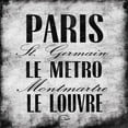 thumbnail image 2 of OnRei 20x20 White Modern Wood Framed Museum Art Print Titled - Paris One, 2 of 4