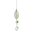 thumbnail image 5 of Red leaves Árbol de la vida con hojas de corazón, colgante de cristal con forma de gota, atrapasueños, fabricante de arcoíris, colgante de prisma, campanas de viento para decoraci, 5 of 5
