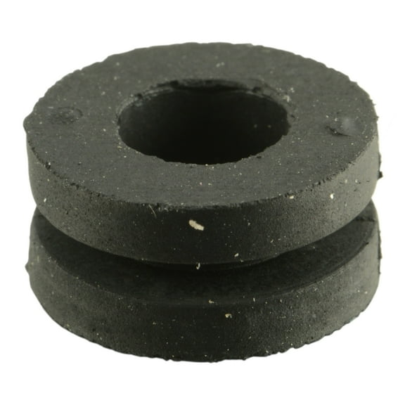 1/4" x 1/2" x 0.2" Black Rubber Grommets GRMTR-070 (10 pcs.)