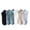 Assorted Colors, variant on 12 Pairs Mens Ankle Socks Low Cut Breathable Athletic Socks, D Style