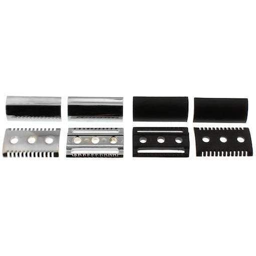WCS DE Razor Head, Open Comb, Chrome