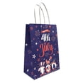 thumbnail image 2 of Oleegame 1PC 4th Of July Kraft Paper Bag Tote, 2 of 5