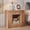 Light Tree Knot, variant on OKD Modern Nightstand-Versatile Bedroom/Entryway with Charging Console & Push-Open Drawer, Engineered Wood