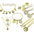 thumbnail image 6 of 200 pcs Gold Plated Stainless Steel Split Rings Jump Rings Connector Rings for Jewelry Making Necklaces Bracelet Earrings Keychain DIY Craft (13299-Gold, 6mm) Gold 6mm, 6 of 6
