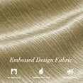 thumbnail image 6 of Subrtex Blackout Curtains 2 Panels Room Darkening Grommet Drapes, Beige, 52"x 63", 6 of 7