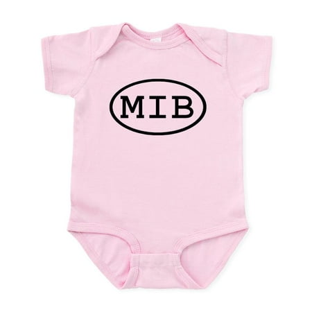 

CafePress - MIB Oval Infant Bodysuit - Baby Light Bodysuit Size Newborn - 24 Months