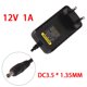 thumbnail image 3 of Adaptador Ca/Cc Adaptador de fuente de alimentación conmutada CA a CC 3,5 mm x 1,35 mm 12 V 1 A, 3 of 7