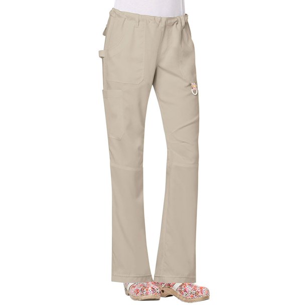 Catan koi tech women's lindsey 2.0 drawstring elastic waist scrub