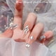 thumbnail image 3 of Juego de 250 diamantes de imitación de cristal para uñas, diamantes de imitación 3D de múltiples formas con fondo plano, para decoración de uñas, manualidades, teléfonos, ropa, joyas, bolsos, 3 of 6