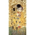thumbnail image 3 of Gustav, Klimt 9x14 Black Modern Framed Museum Art Print Titled - The Kiss, 3 of 5
