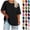 #052 Black, variant on Felirenzacia Women's Plus Size Short Sleeves Pullover Tee Tops, Summer Casual Loose Cotton T Shirt for Big Women Black,XL