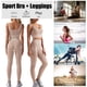 thumbnail image 3 of Conjunto de sujetador y leggings deportivos para mujer Pantalones de yoga para ciclismo estampados, 3 of 8