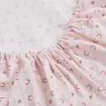 thumbnail image 4 of George Baby Girls Organic Cotton Flannel Crib Sheets (2 Count), 4 of 7