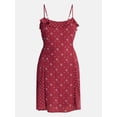 thumbnail image 5 of No Boundaries Printed Swing Mini Dress, Women's XXS-XXL, 5 of 5
