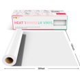 thumbnail image 5 of Rollos de vinilo de transferencia de calor HTVRONT blancos 30 cm x 10 m, 5 of 5