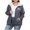 Gray fleece lined hoodie, variant on CFLVAEK Yes I'm Still Cold Hoodie Jackets for Women Winter Warm Sherpa Fleece Lined Hoodies with Pockets Plus Size Zip Up Long Sleeve Hooded Sweatshirts Black XXXL