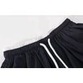 thumbnail image 4 of Glisme Teen Girls Trousers Solid Color With Pockets And Drawstring Autumn Soft Girls Wide Leg Pants, 4 of 7