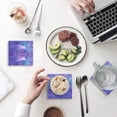 thumbnail image 1 of FMSHPON Jellyfish Set of 4 Coaster for Drinks, Absorbent Ceramic Stone Coasters Cup Mat with Cork Base for Home Kitchen Room Coffee Table Bar Decor, 1 of 4