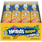 Nerds Rope Tropical Candy, 0.92 oz, 24 Ct