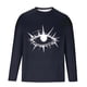 thumbnail image 5 of Amzcrzy - Sudadera Para Hombre, Estilo Casual, Con Estampado Deportivo, Manga Larga, Cuello Redondo, Color Azul Marino, 5Xl, 5 of 5