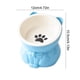 thumbnail image 3 of YiJuHui 2pcs Elevated Cat Food Bowl with Wide Shallow Design, Anti-Whisker Fatigue Pet Dish, Non-Slip Base for Mess-Free Feeding, Durable Plastic Pet Bowl for Comfortable Eating and Drinking, 3 of 6