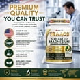 thumbnail image 2 of I ❤️ HEALTH Chelated Magnesium 500mg Per Capsule – Magnesium Glycinate Chelate Made with Albion TRAACS – Highly Bioavailable, Gentle on Stomach, Supports Relaxation, Sleep & Muscle Function, 2 of 9