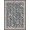 Black And White, Pattern 14, variant on ODIKA 8'x10' Washable Area Rug Herringbone Diagonal Geometric Featuring Interlocking Shapes for King Size Bedroom Under Bed, Master Suite, Non-Shedding, Easy Care