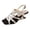 Silver, variant on Kitten Heels for Women Square Open Toe Slingback Sandals Retro Leather Strap Elegant Wedding Party Dress Shoes Silver Size 9