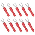 thumbnail image 4 of Fork Spade Wire Connectors, 30Vac-60Vdc Brass Material U Type Wire Connector Maximum.10A  For Tape Recorders For Game Consoles Red, 4 of 8
