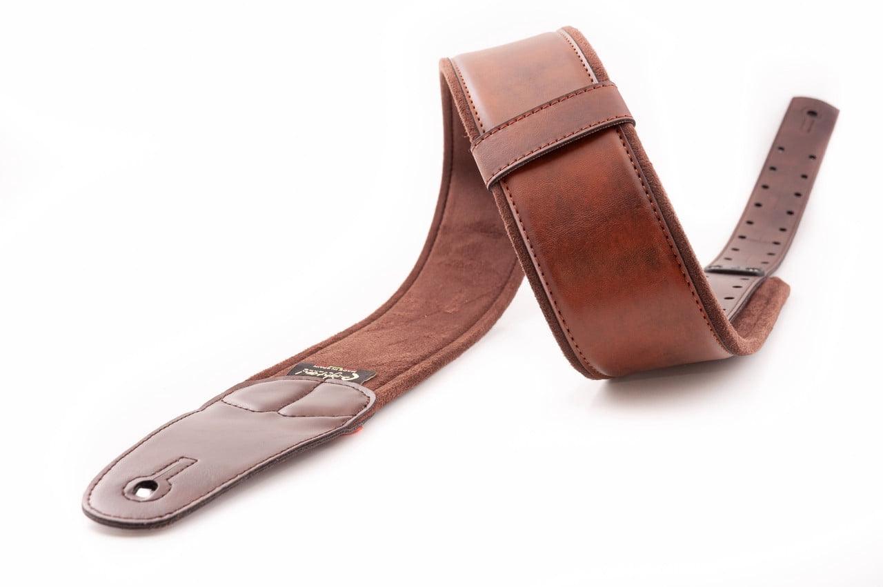 RightOn! Mojo Collection Charm-60 Brown Guitar Strap