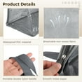 thumbnail image 5 of 12 Pcs Purse Storage Organizers, 4-Sizes Clear Dust Bags for Handbags, Transparent Storage Bags with Zippers and Handles, Dust-proof Purse Protectors, Hanging Dust Cover Bags for Closet, 5 of 7
