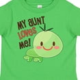 thumbnail image 4 of Inktastic My Aunt Loves Me- Cute Turtle Boys or Girls Toddler T-Shirt, 4 of 5