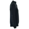 thumbnail image 4 of Calvin Klein Jeans Black Half Zip Sweater , Size Small, 4 of 4