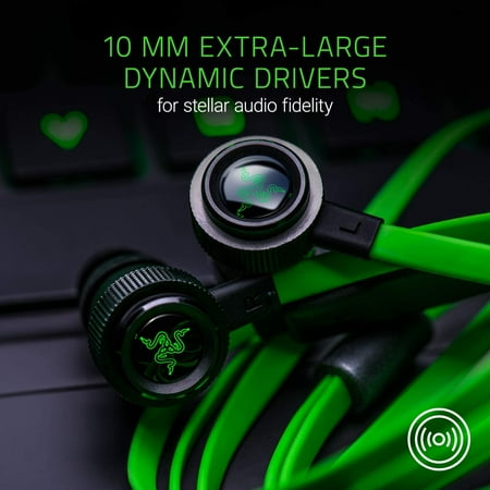 Razer Hammerhead Pro V2 Earbuds Custom Tuned Dual Driver Technology In Line Mic Volume Control Aluminum Frame Walmart Canada