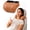 Orange, variant on Universal Memory Foam Car Headrest Neck Pillow, Car Neck Pillow (Red)