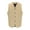 Beige, variant on Men's Tweed Suit Vintage Vest Herringbone Wool Prom Waistcoat Groomsmen Brown 8(L)